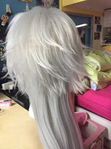 टूकेन रैनबू ऑनलाइन त्सुरुमारु कुनिनागा विग कॉसप्ले एनीमे साइको पास माकिशिमा शोगो हीट रेसिस्टेंट हेयर विग + विग कैप 8 best sales टूकेन रैनबू कॉसप्ले - №8