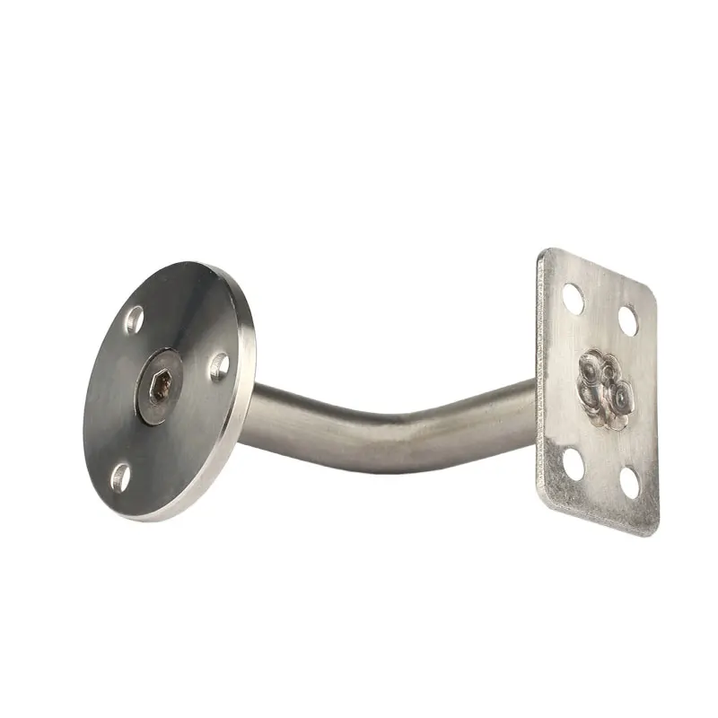 Stainless Steel Solid Combination Wall Bracket Handrail Stair Fixing Glass Holder Household Hardware Part