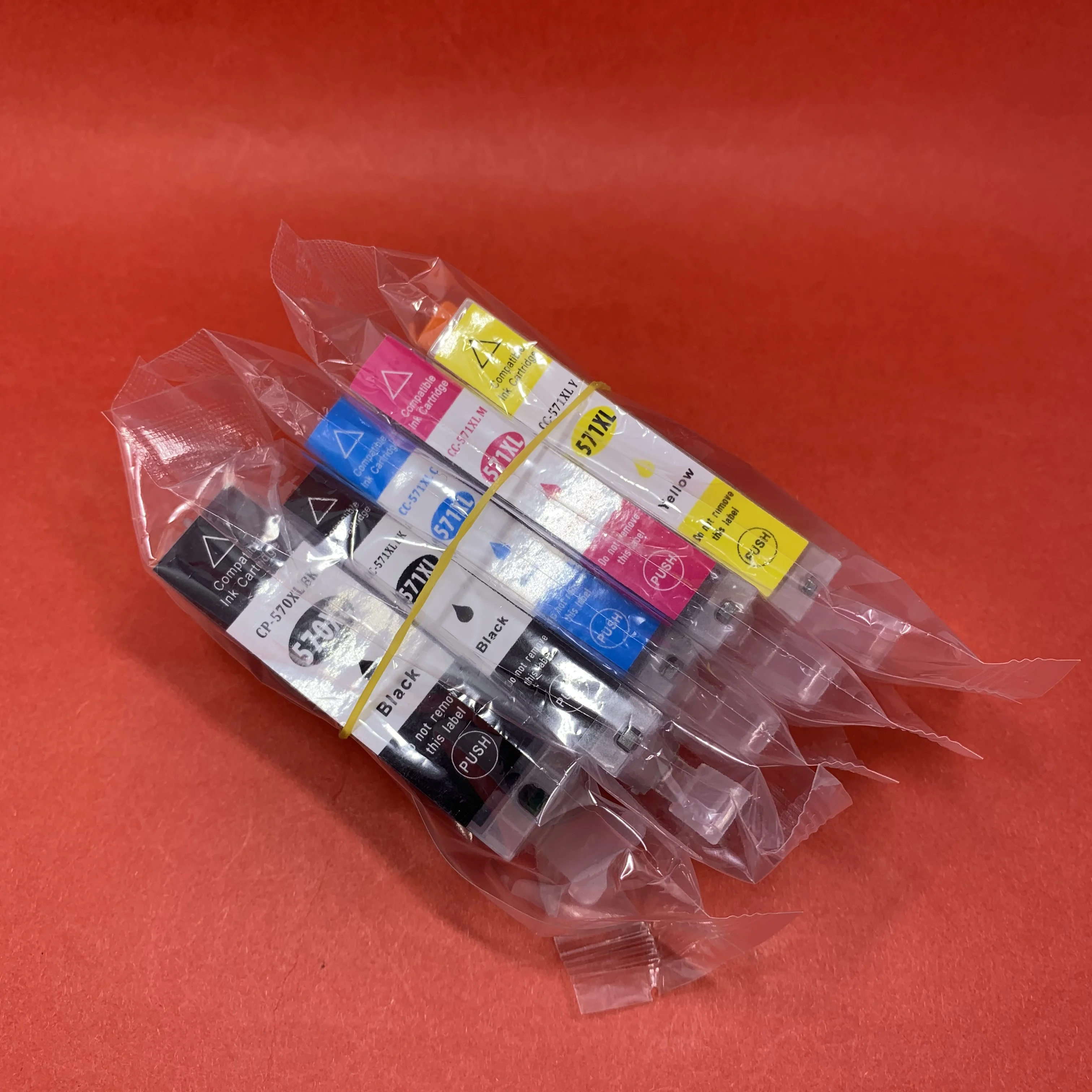 5Color Compatible Ink Cartridge PGI-570XL CLI-571XL for Canon PIXMA TS5050 TS5051 TS5053 TS5055 MG5750 MG5751 MG5752 MG5753