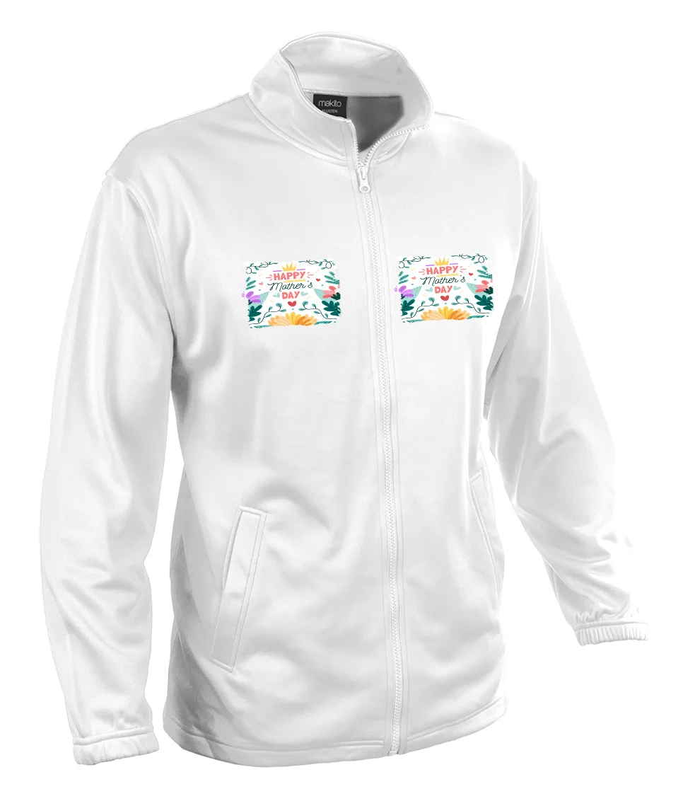 MERCHANDMANIA TECNICA jacket 2 drawings Happy Mothers Day unisex man child polyester tecnica Sport offer