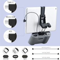 Data Cable for DJI MAVIC 3/Air 3/Mini 2/MINI 3 PRO Drone IOS Type-C Micro-USB Adapter Line for IPhone /IPad Xiaomi