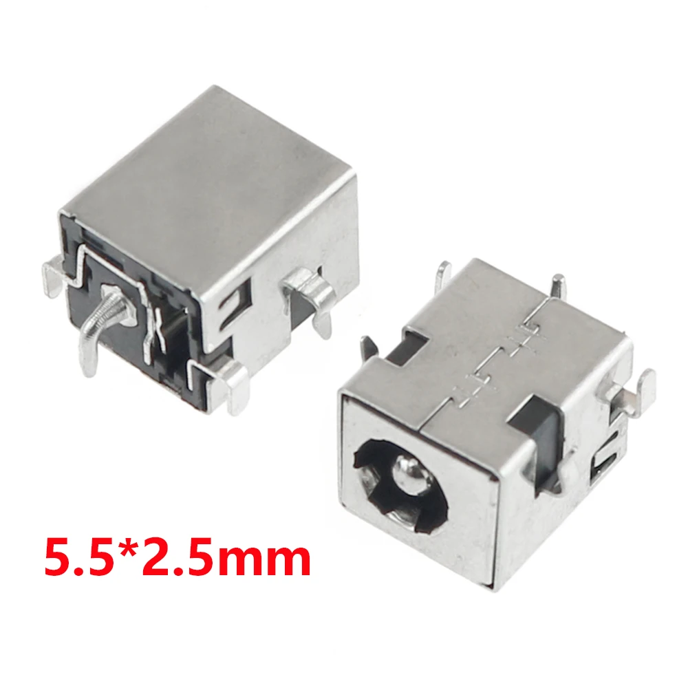 Conector de toma de corriente CC hembra para ordenador portátil ASUS, accesorio para K53E, K53S, A53, A53Z, A53U, A53E, K43SV, K43SA, A43S, 5,5x2,5mm, 2-10 unidades