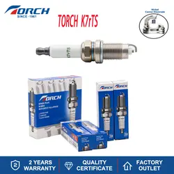 Original Ignition Spark Plug TORCH K7rTS Compatible Candle ZFR6T-11G Denso KJ20DR-M11 5903 for F7HER02 Ignition System