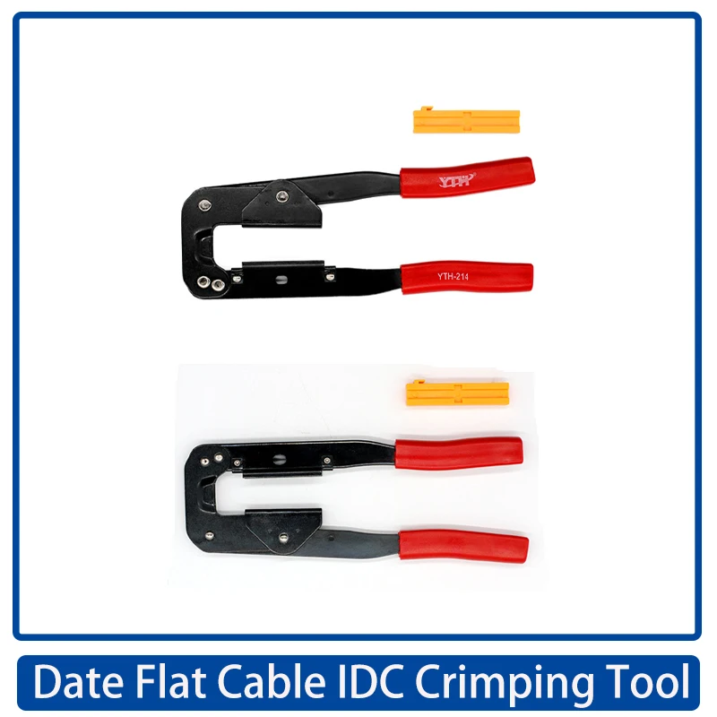 

HUB Data Flat Cable IDC Crimping Tool Pliers 6-27.5mm Network Plier Telephone Terminal Pincer for FC Flat Cable Terminal