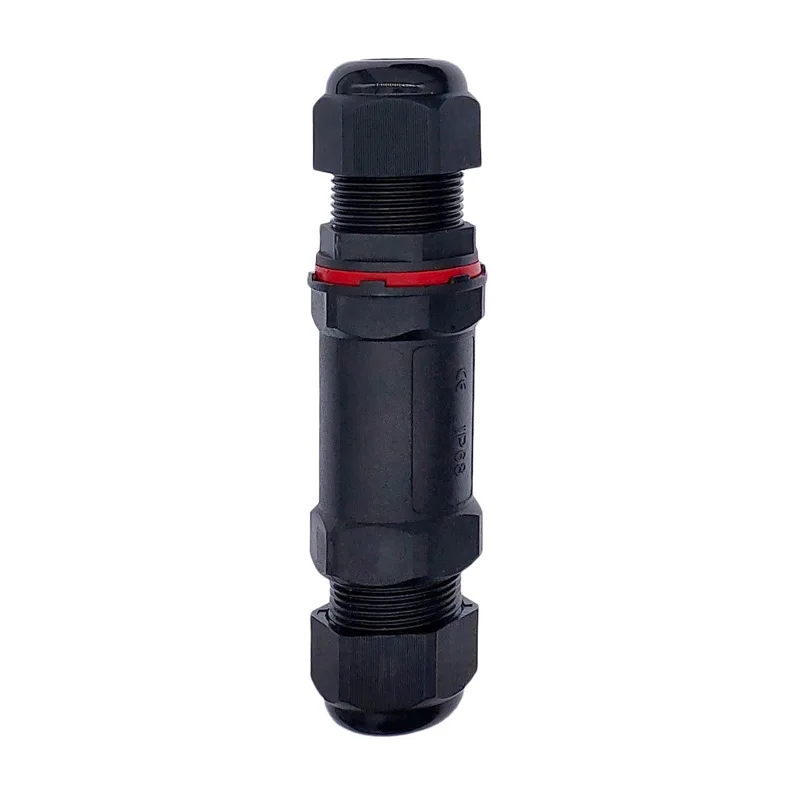 High current waterproof connector IP68 street lamp outdoor rainproof cable plug 2pin 3pin 4Pin 5pin connectors image 3