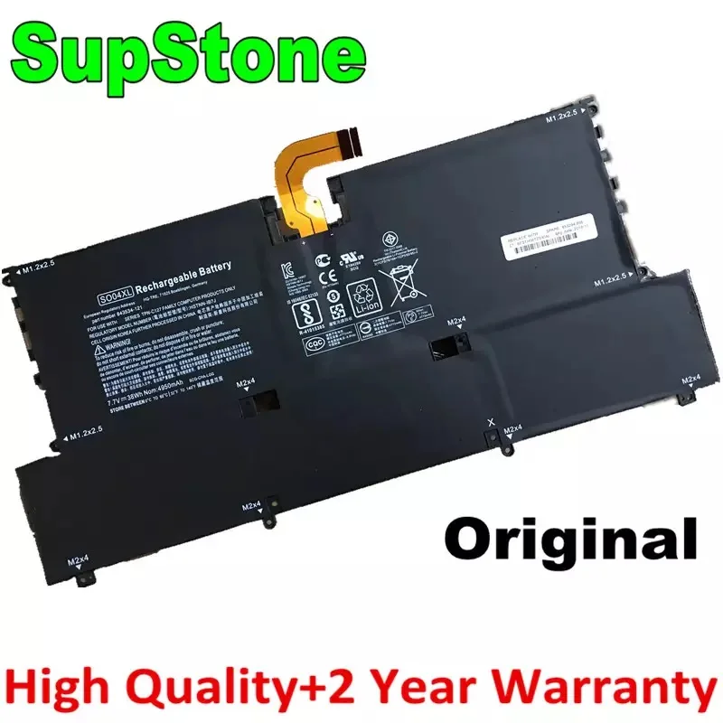 Supstone-bateria para hp Spectre So04xl Tpn-c127 13-v016tu V015tu V014tu V000 V030ng V020tu V123t 844199855 Hstnn-ib7j Original
