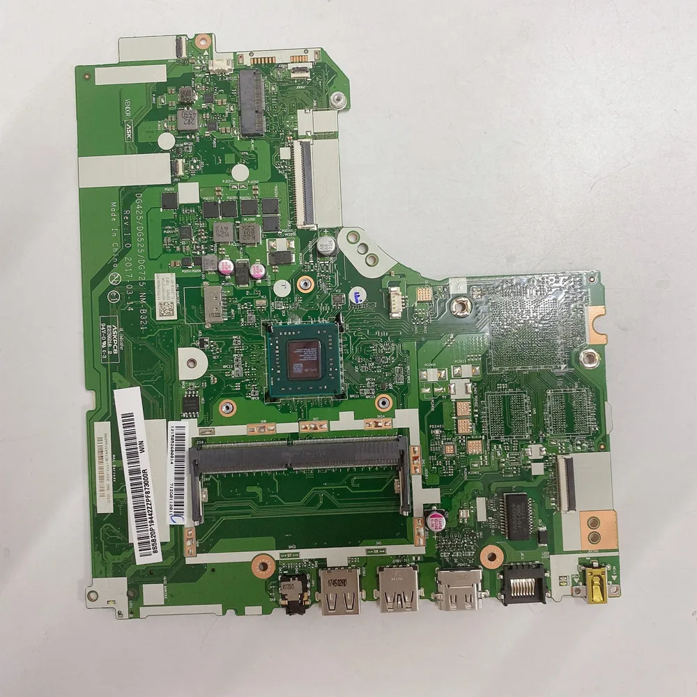 New and Original for Lenovo ideapad 320-15AST Laptop A6-9220 Motherboard NM-B321 P/N 5B20P19442