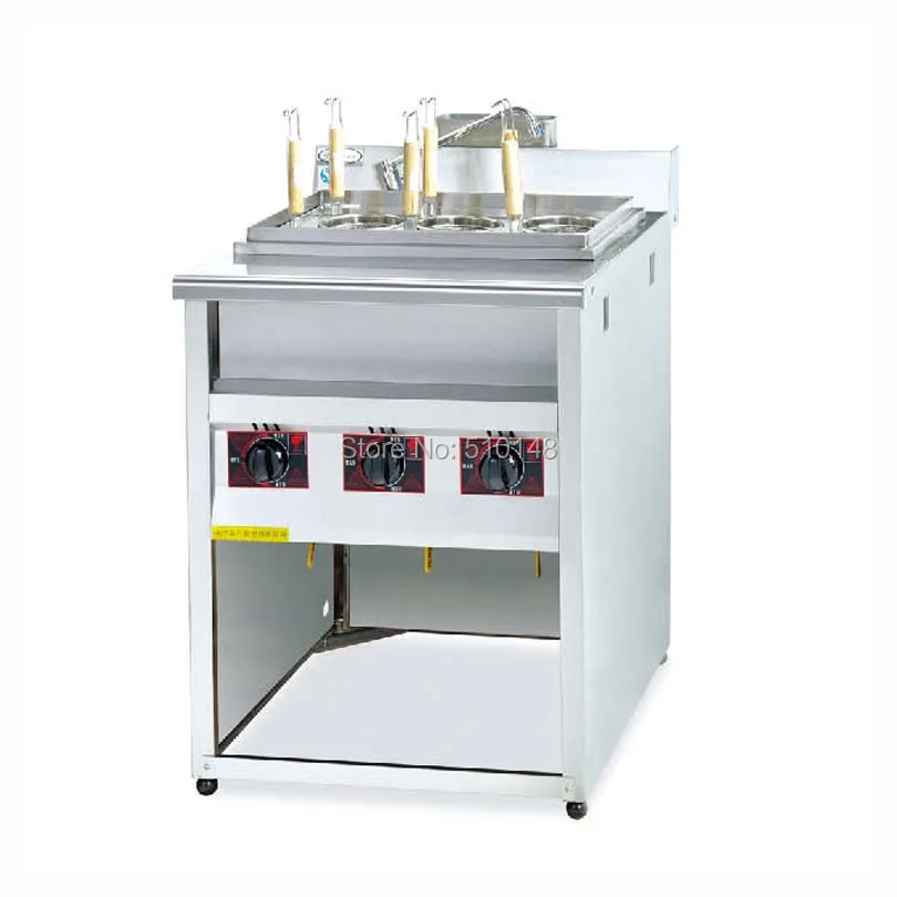 PKJG-GH776 газовая конвекционная паста, 6 кастрюль, коммерческая кухня