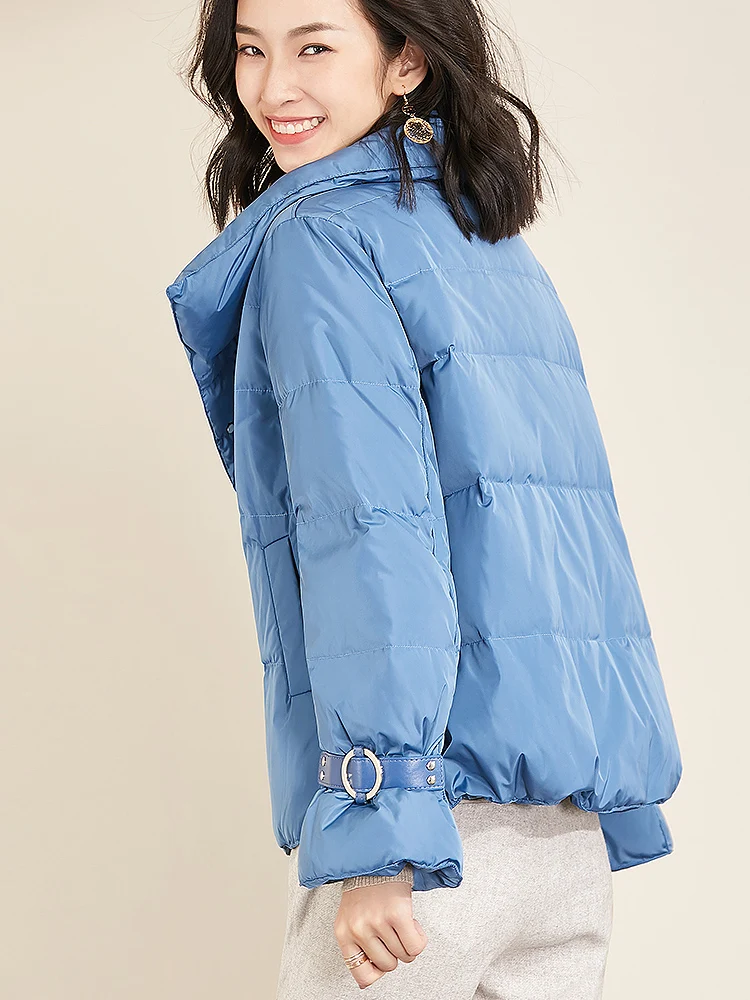 White Duck Down Jacket Women Korean Down Coat Winter Coat Women Clothes 2020 Puffer Jacket Warm Parka VIM18D5163 YY2000