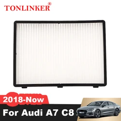TONLINKER-filtro de cabina externo 8KD819441 para Audi A7 C8 2nd 2018 2019 2020 2021 2022-ahora A7Sportback S7 4K RS7, accesorios de coche