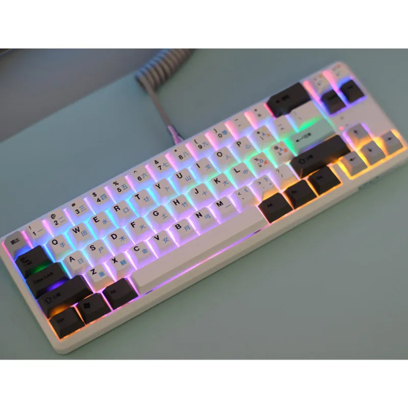 Little Overlord Keycaps PBT Five Side Sublimation Cherry Height Full Set 141 Keys For Mechanical Keyboard