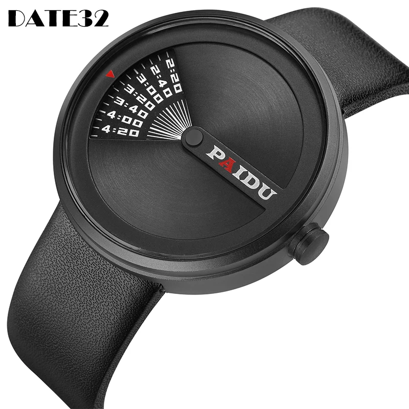 

Unisex Watch for Men Women Creative Dial Couple Simple Military Sports Quartz Wrist Watches Wristwatch Full Black White Clock