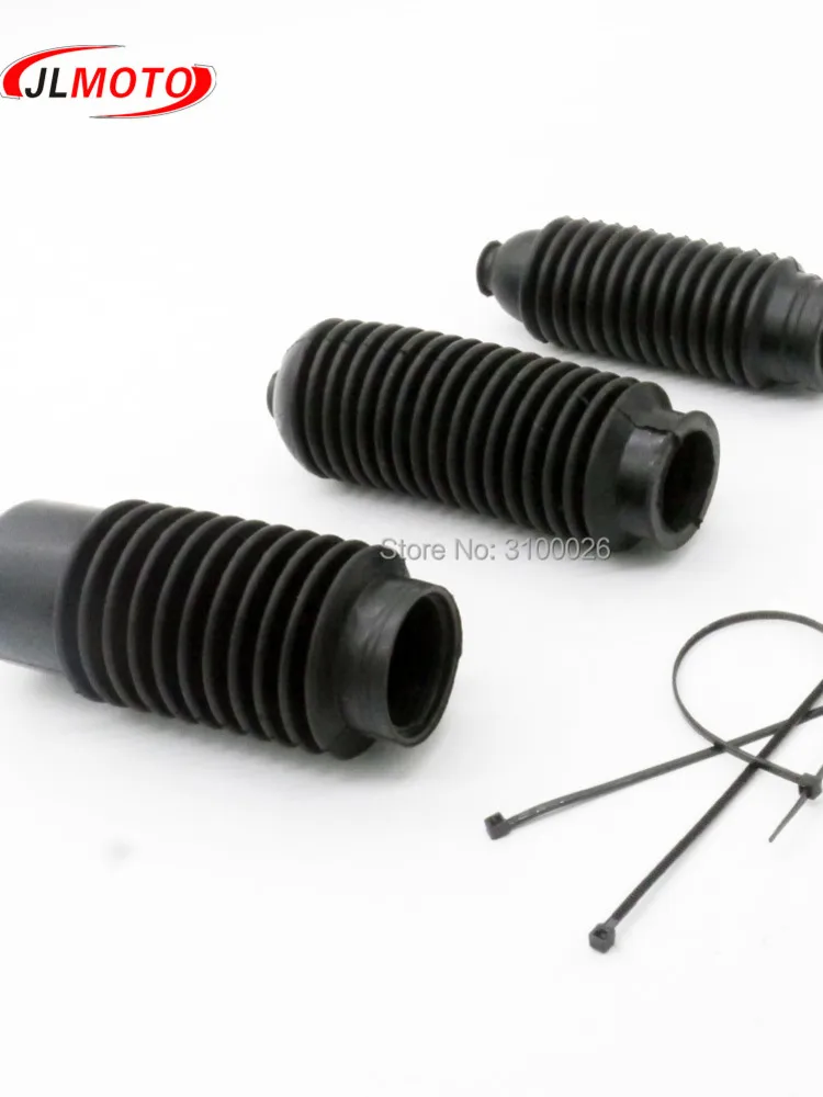 Kit soufflet de crémaillère en caoutchouc pour crémaillère de direction UTV, ATV, Buggy, Go Kart, Vélo de golf