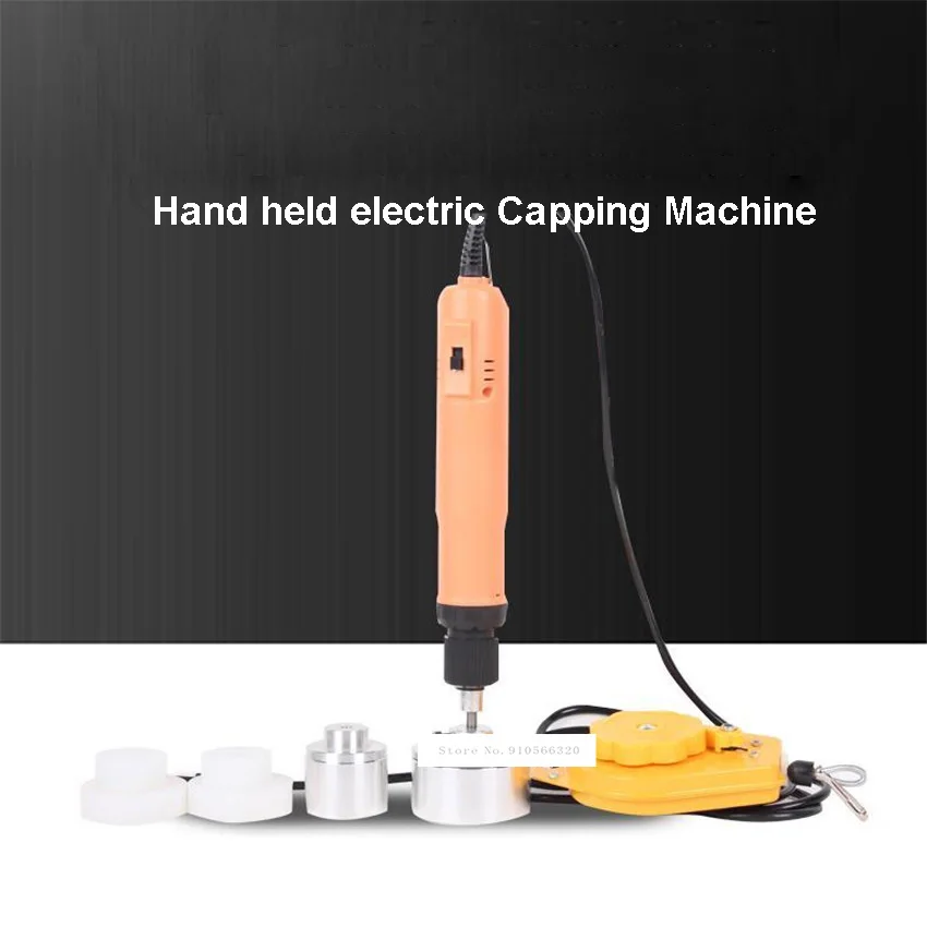 

New Arrival SF-1600 Hand Held Electric Screwdriver Capping Machine Electric Screw Cap 220V 90W 4.0-40kgf.cm 900r / min 10-50mm