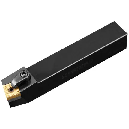 Suporte de ferramenta usada para carro, msbnr 3232p12, inserção snmg de carboneto, 1 peça