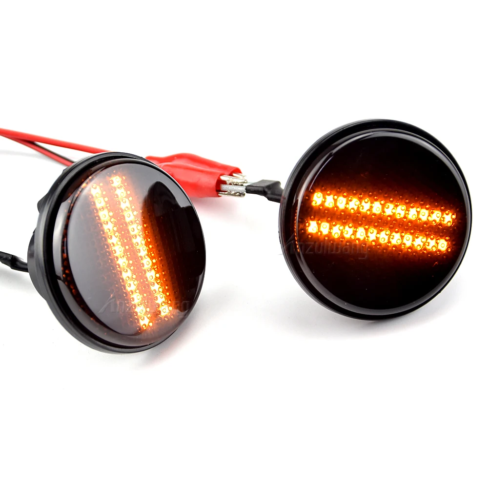 2Pcs Led Dynamic Blinker Indicator Side Marker Turn Signal Light Accessorie For Mazda MX5 Miata Mk1 Mk2 Mk3 1989-2015 Na Nb Nc