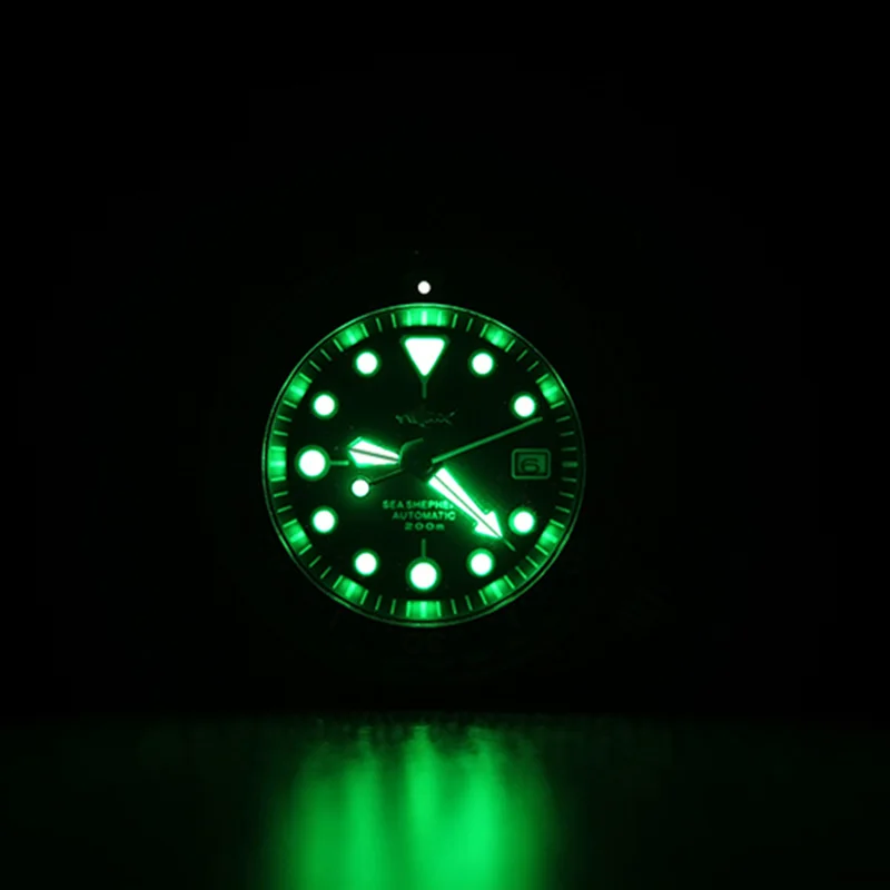 200m waterproof watch men,mens sport dive wrist watches HEIMDALLR luxury brand automatic mechanical wristwatch military relogio