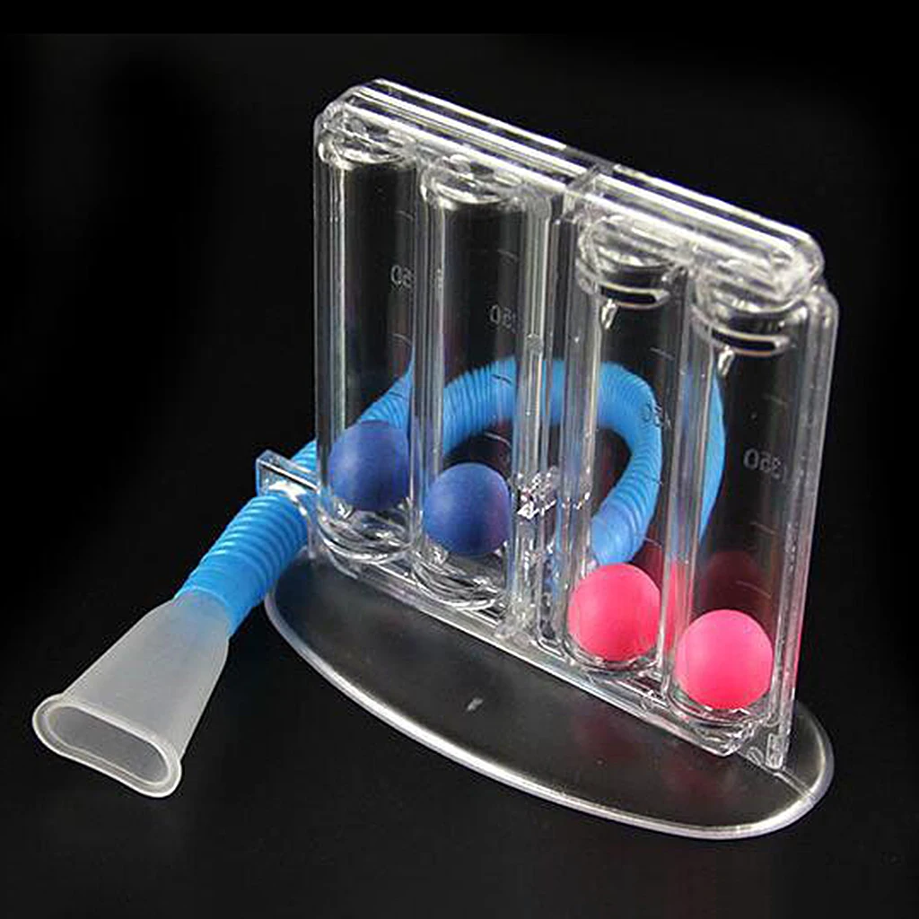 Lung Deep Breathing Trainer Exerciser Device Apparatus Incentive Spirometer Breathing Treatment Machine Breathing Trainer