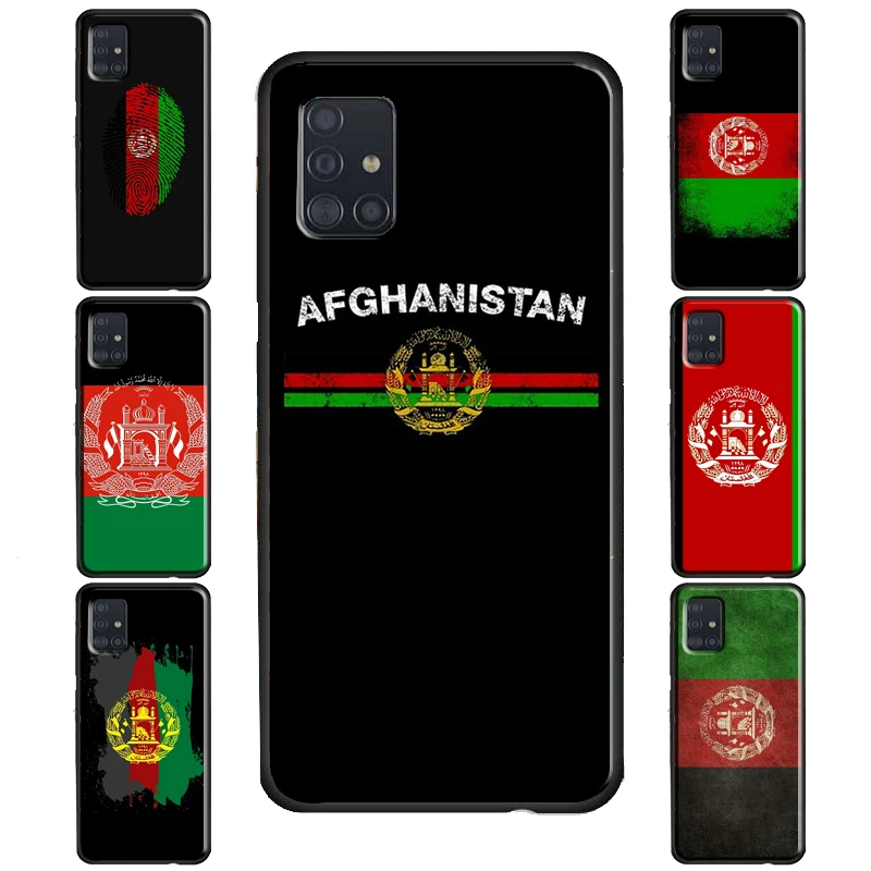 Afghan Afghanistan Flag Case For Samsung Galaxy S20 FE S22 S21 Ultra S8 S9 S10 Note 10 Plus S10e Note 20 Ultra