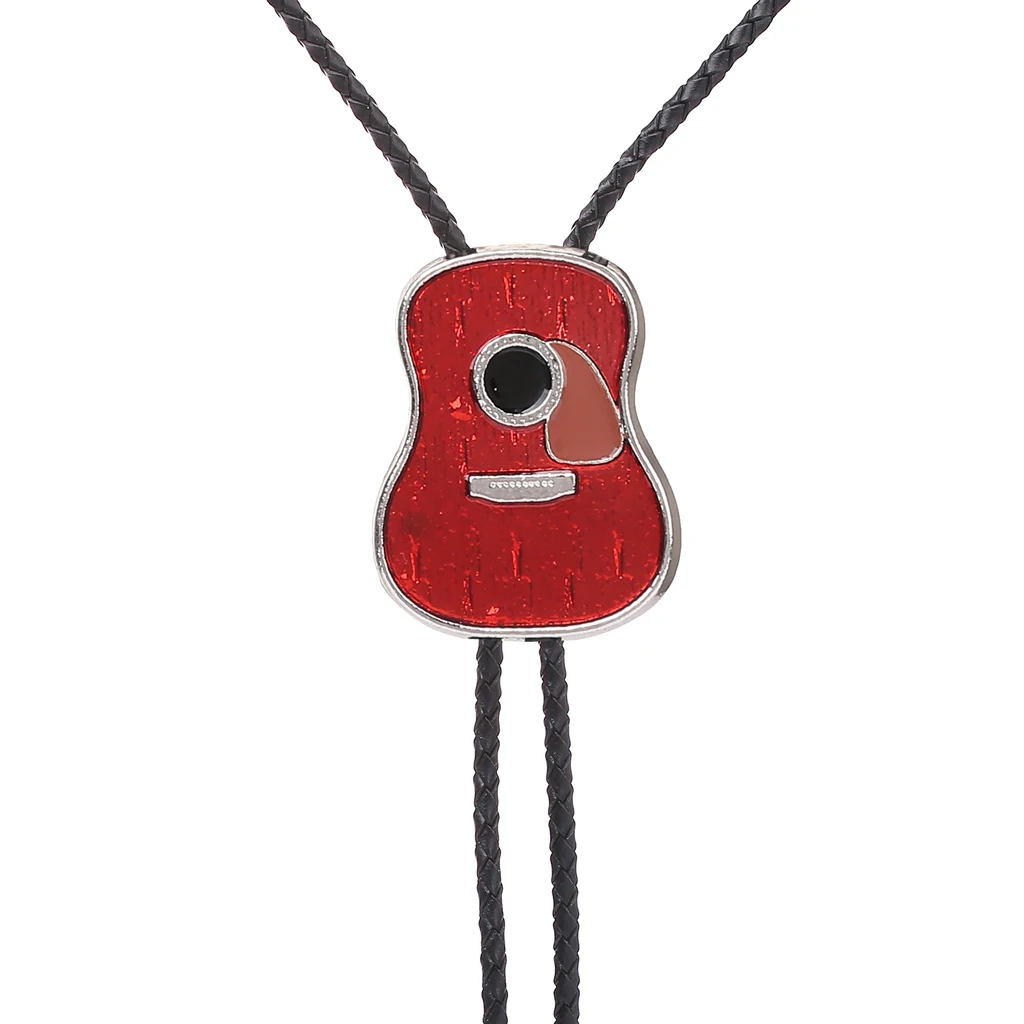 New products Country guitar head bolo tie necktie for men and women American western cowboy bolo tie