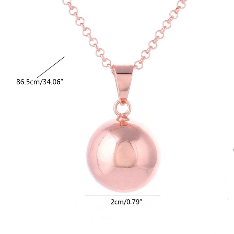 Ball Necklace Brilliant Pregnancy Bola Pendant Necklace Mother