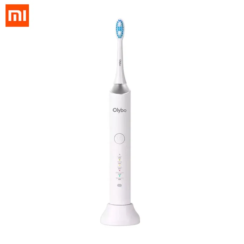 

Stock Mutifuntion Xiaomi H9 Sonic Electic Toothbrush Import Soft Hair 5 gear Cleaning Modes IP7x Waterproof Wireless Charging