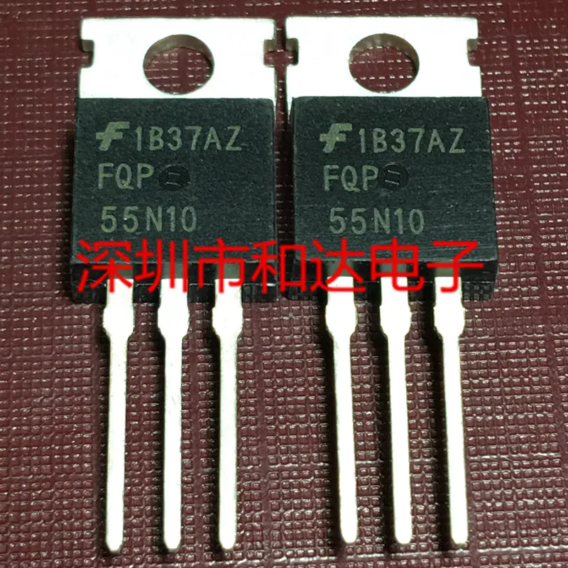 Original 5 piezas/FQP55N10 TO-220