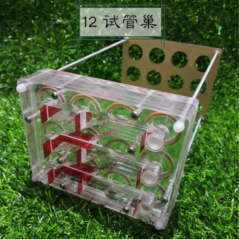 

20 Caliber 12 Test Tube Nest Separate Lysed Ant Nest Multi Test Tube Ants Farm House Insect Box