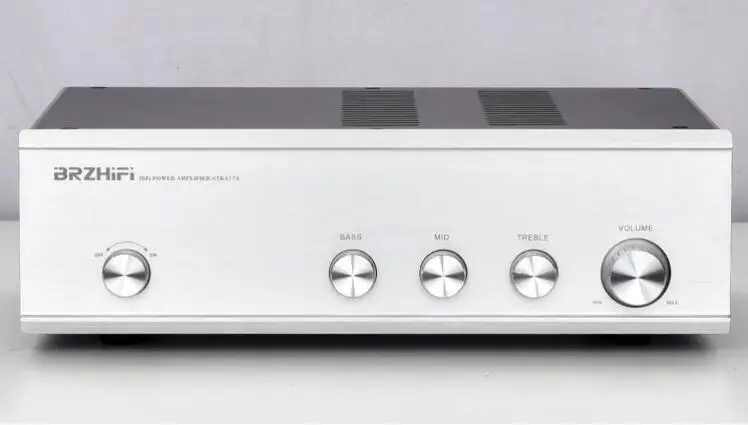 

BRZHIFI Classic retro style SANYO STK4174MK2 Class AB 40WX2 amplifier