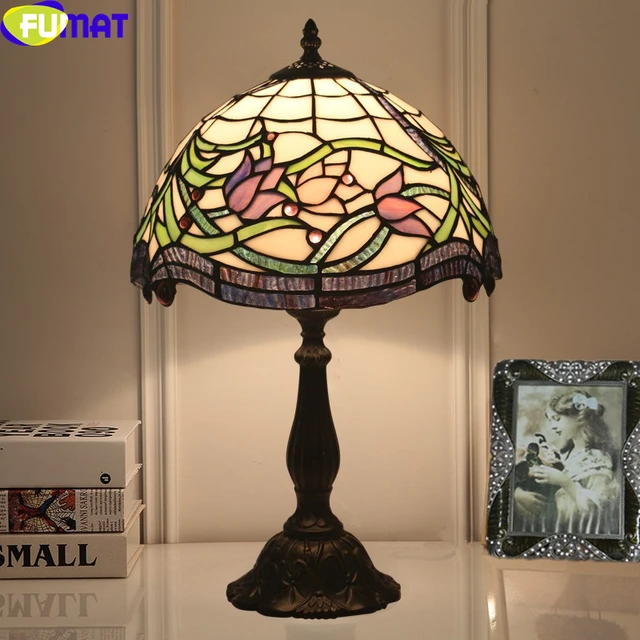 Pink lotus tiffany lamp sales