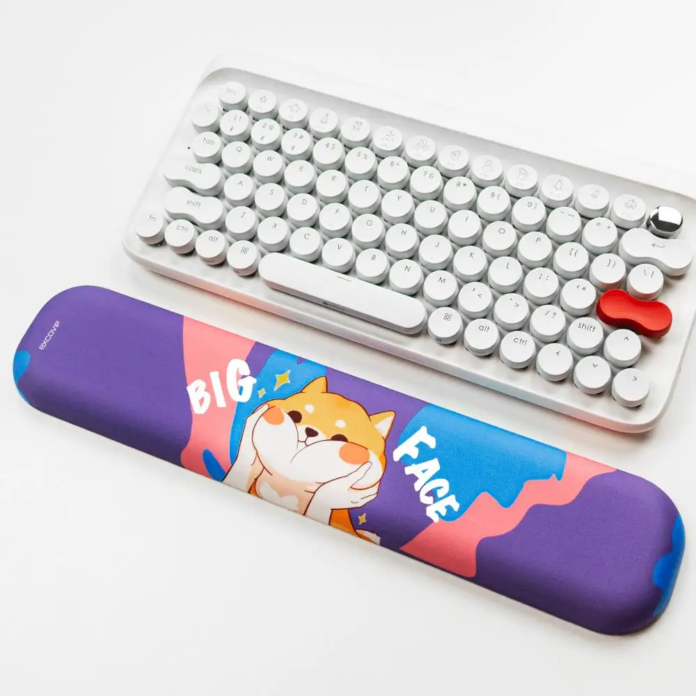 EXCO Gaming Keyboard Wrist Rest Pad Gamer Cute Keyboard Mouse Wrist Rest Support Pad Set Ergonomic Wrist Cushion Support  Mat