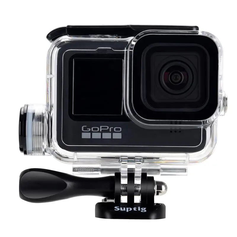 Suptig Camera Accessories Motocycle Chargring Waterproof Case /Frame For Gopro Hero 13 12 11098 Black Charger Housing USB Cable - view 2