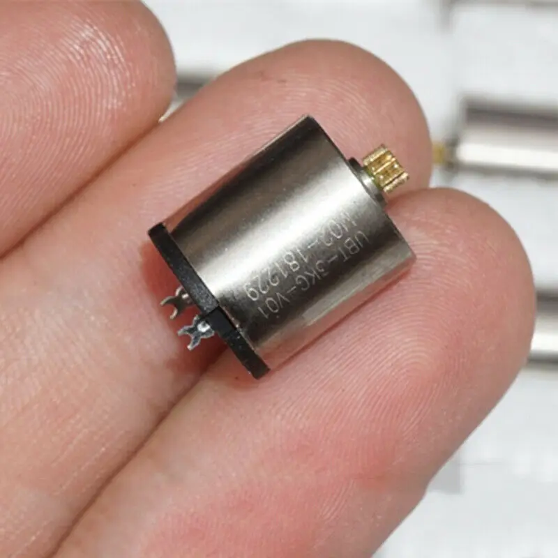 1213 Mini 12mm*13mm  Coreless DC Motor 3V 5V 6V 8V 21000RPM High Speed Motor with 9T gear shaft  DIY Servo Robot image 2