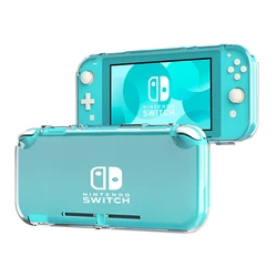 สำหรับ NS Lite กรณี TPU โปร่งใสสำหรับ Nintendo Switch Lite คอนโซลกันกระแทกคริสตัลสวิทช์ Mini Case