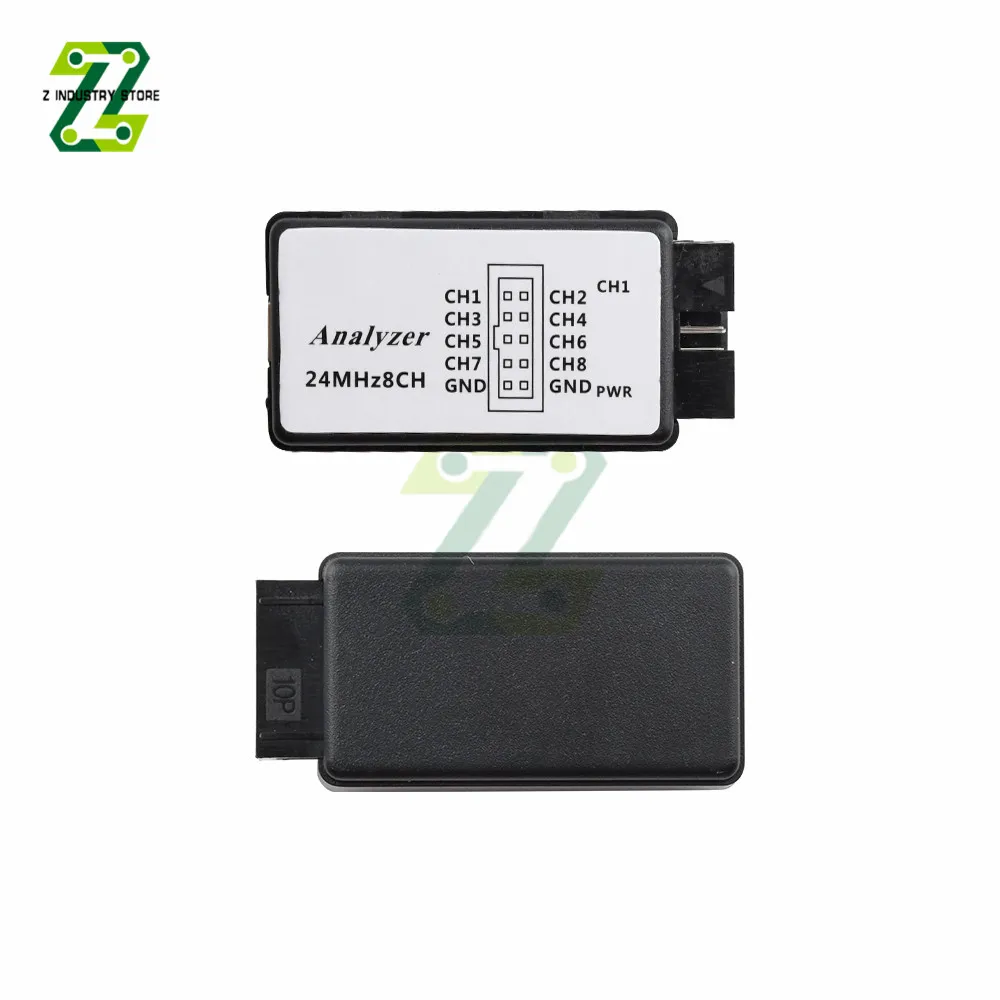Imagem -06 - Analisador de Lógica Usb Portátil 24m 8ch Canais Depurar Ferramenta de Medição Upload de Dados