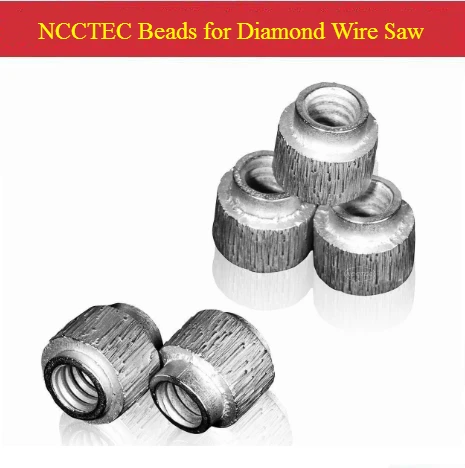 

Diamond Sintered Beads Perlinks (1000 pieces per set) for Diamond Wire Saw Rope Accessories Granite Block Marble