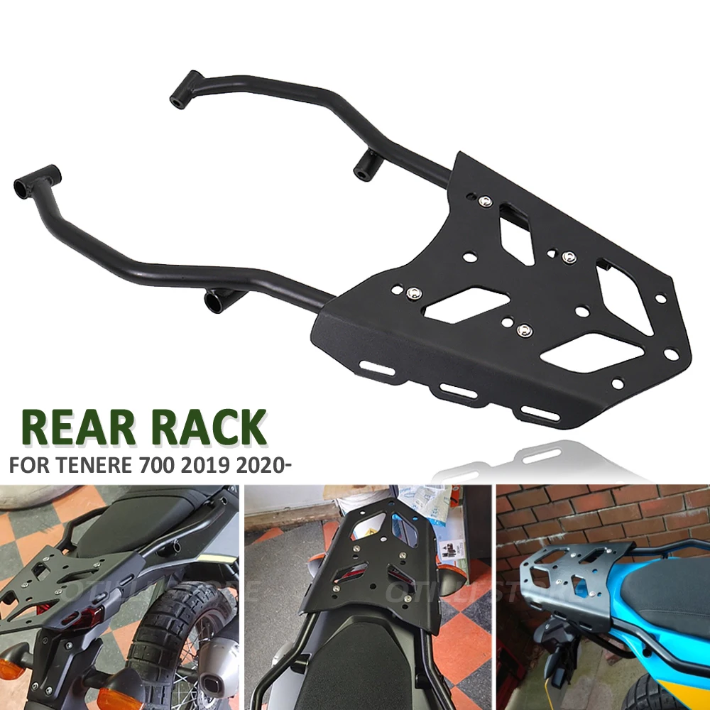 

NEW Motorcycle Accessories Top Case Rear Rack Carrier For Yamaha Tenere 700 2020 2019 Rear Luggage Rack