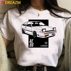 Initial d Akira t shirt men grunge ulzzang streetwear casual tshirt summer top white t shirt kawaii