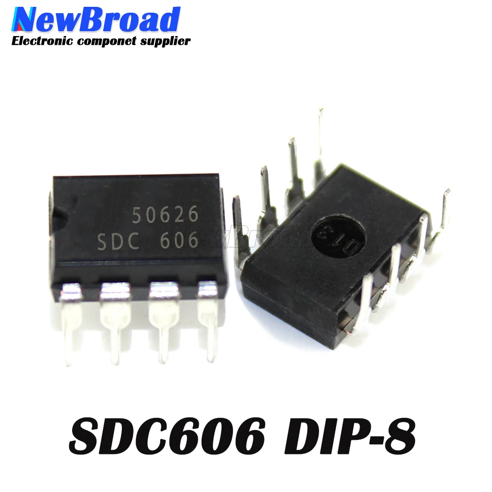 10Pcs SDC606 DIP-8 SDC606P SDC 606 DIP