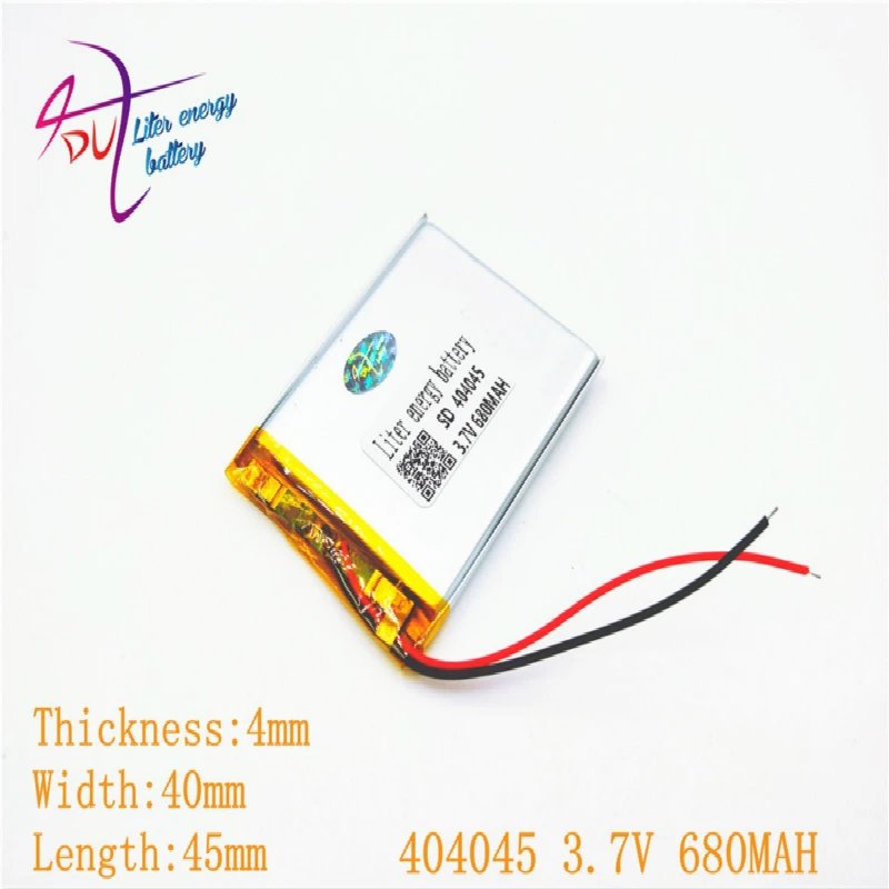 353945 354045 3.7V 680 バッテリー 404045 充電式バッテリー MP3 MP4 充電式電池充電式バッテリー