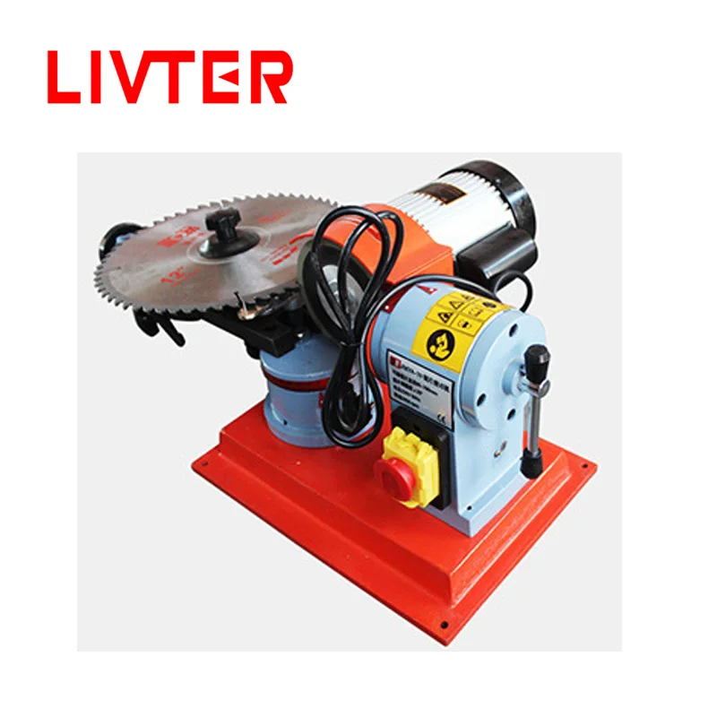 220V Manual Wood Working Machine Round Carbide Saw Blade Grinder Mill Sharpener