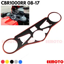 Motorcycle Pad Triple Tree Top Clamp Upper Front End Decals Stickers For CBR 1000RR CBR1000RR 2008 2009-2014 2015 2016 2017