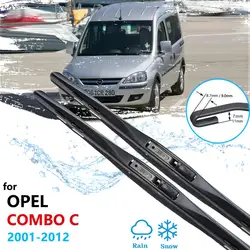 Car Wiper Blade for Vauxhall OPEL Combo C 2001~2012 Windscreen Wipers Car Accessories 2002 2003 2004 2005 2008 2009 2010 2011