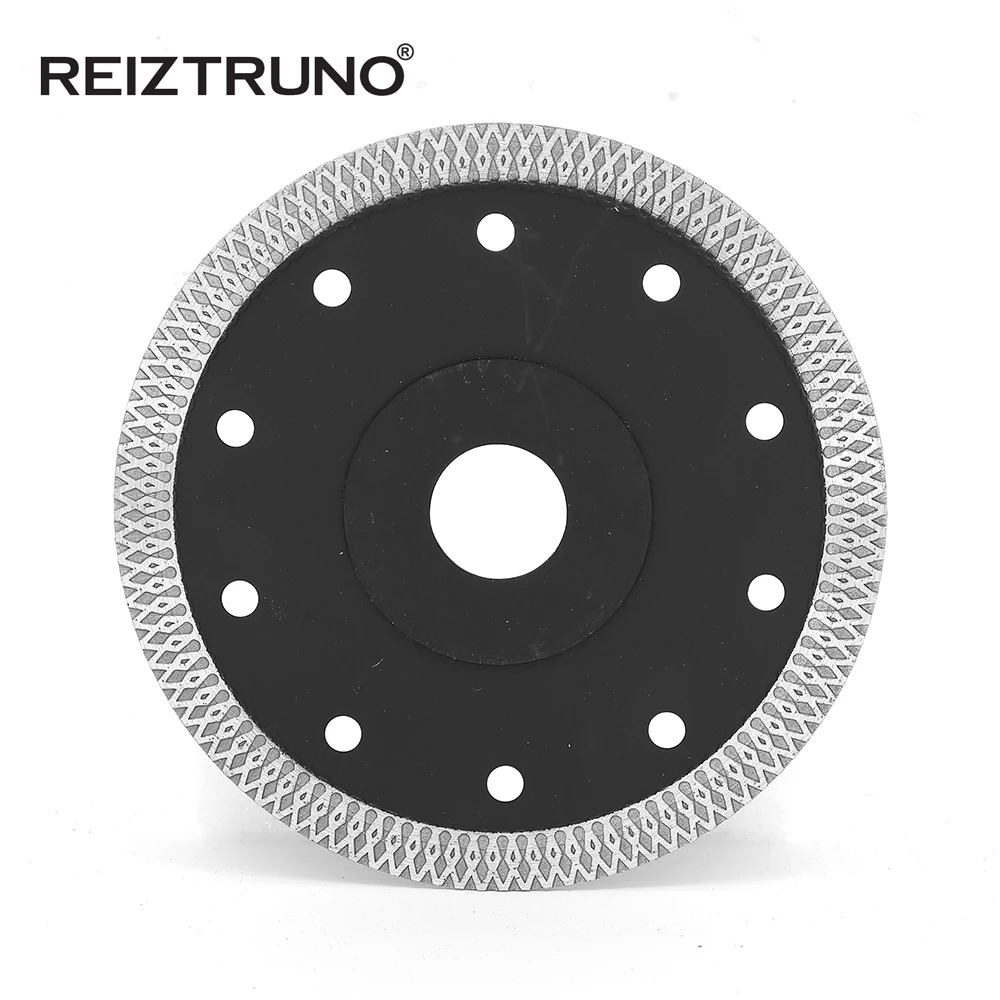 4 "/4.5"/5 "6"/cerchio a maglie Turbo diamante lama per sega super shin diamante lama in porcellana lama per piastrelle per tagliare piastrelle in marmo di porcellana