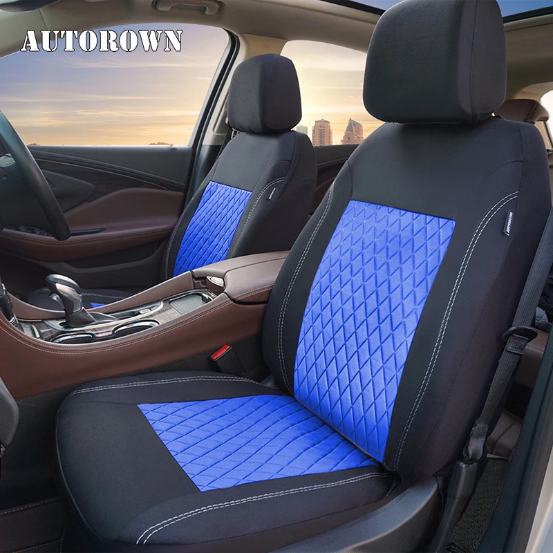 AUTOROWN Car Seat Cover Universal For Toyota BMW KIA Honda Polyester Automobiles Seat Covers Interior Accessories Seat Protector