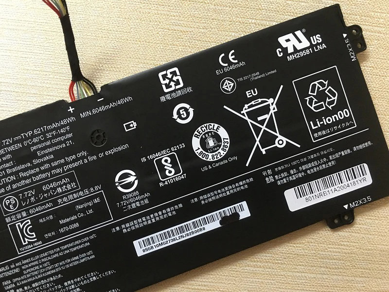 Imagem -04 - Supstone Original Novo L16l4pb1 L16c4pb1 L16m4pb1 Bateria do Portátil para Lenovo Yoga 72013ikb80x60050ge 730-13ikb91c 81ct007yge
