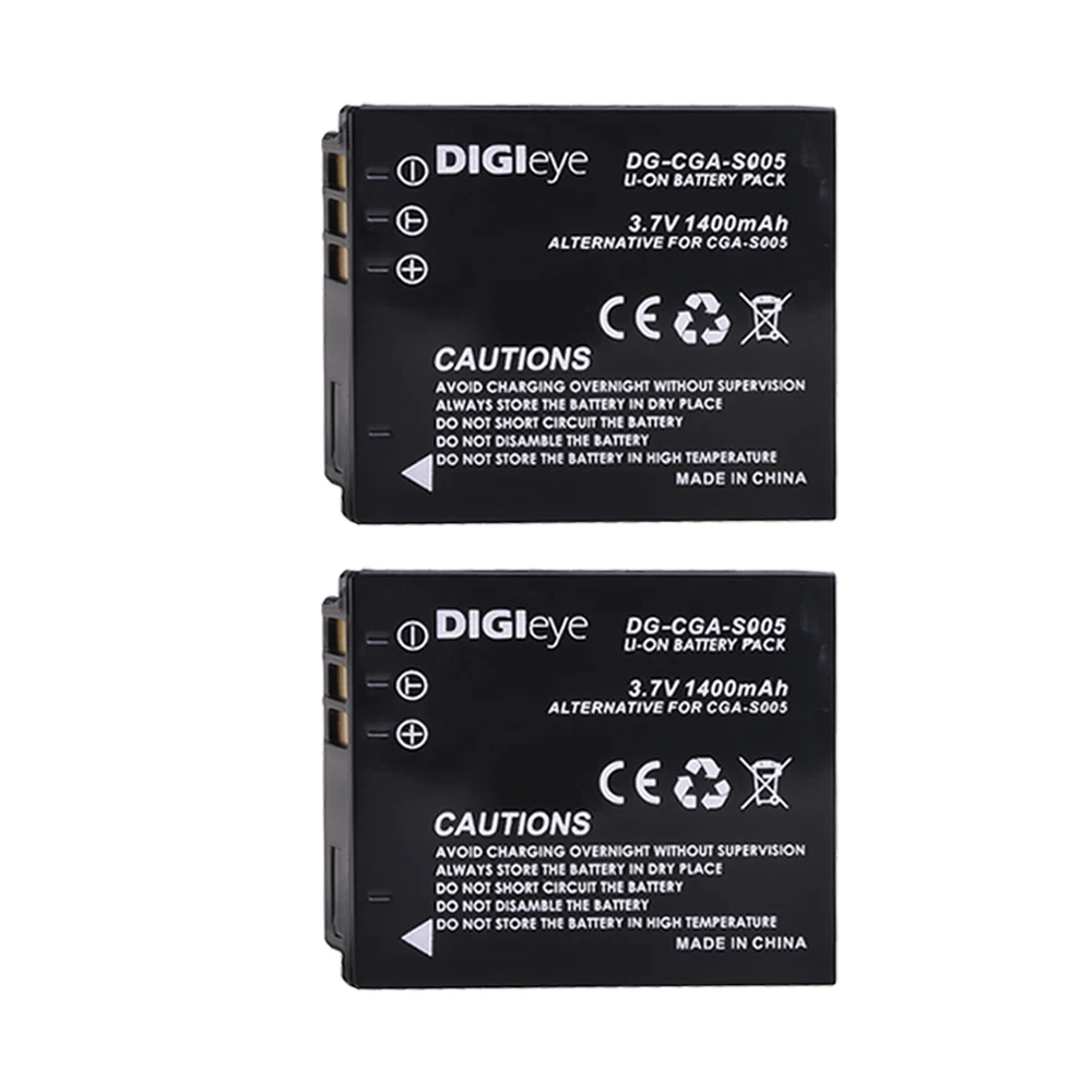 

CGA-S005 S005E DMW-BCC12 Battery for Panasonic Lumix DMC-FS1 FS2 FX1 FX3 FX8 FX9 FX10 FX12 FX50 FX100 DMC-LX1 LX2 LX3