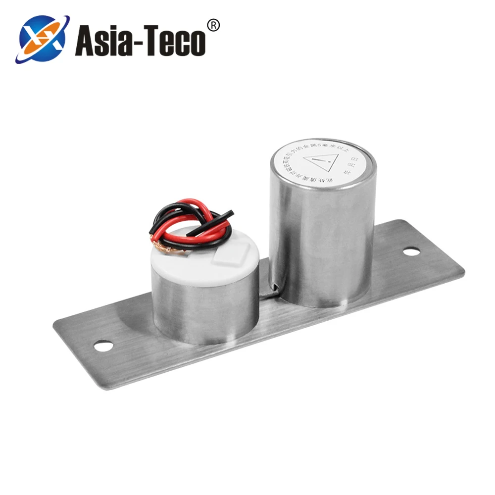 Stainless Steel Mini Electric Bolt Lock 12V DC Solenoid Operated Door Lock Easy Installation for Security
