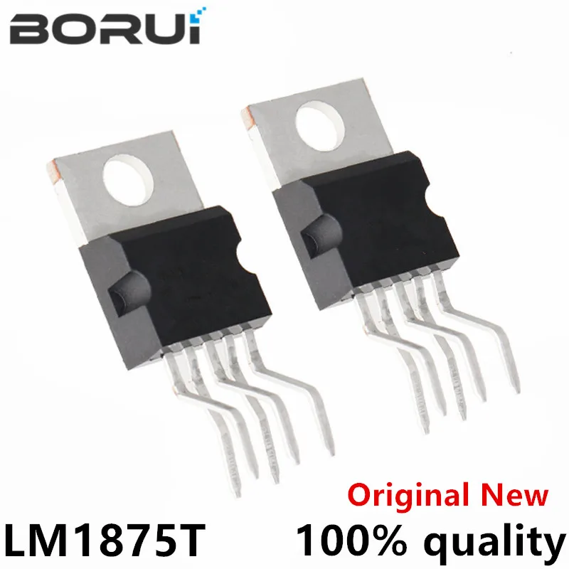 10PCS LM1875T TO220-5 LM1875 TO220 20W Audio Power Amplifier new and original