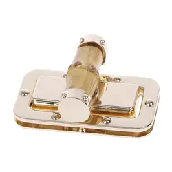 Metal Bamboo Rectangle Shape Clasp Turn Lock Twist Locks DIY Handbag Bag Purse Hardware